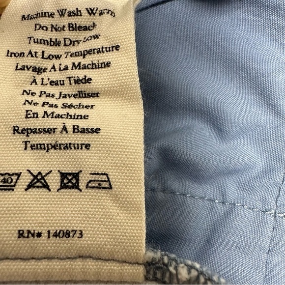 LoveShack Fancy Breyer corduroy Floral Denim Dress size 0 - Picture 11 of 12